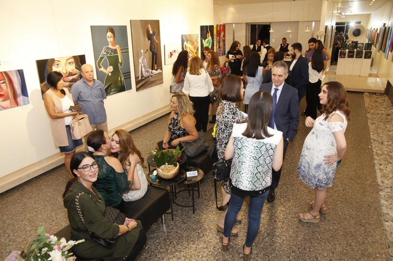 Opening of Nina Taher's Solo Exhibition 'Woman'